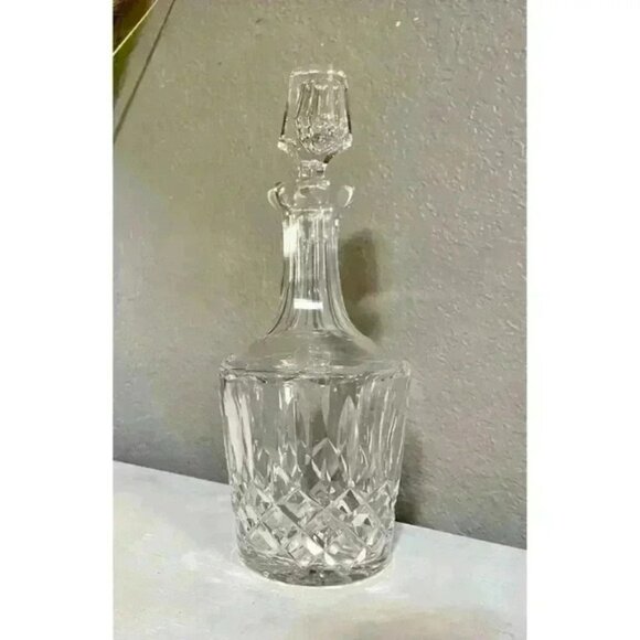 Vintage Crystal Clifden Pattern Wine/Liquor Decanter - Picture 2 of 8
